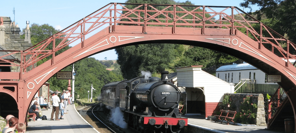 Dogs are welcome to travel on the North York Moors Railway