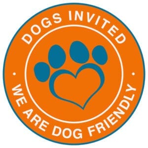 We are dog friendly logo